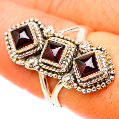 Garnet Rings handcrafted by Ana Silver Co - RING117713