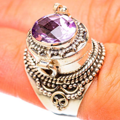 Amethyst Rings handcrafted by Ana Silver Co - RING117715