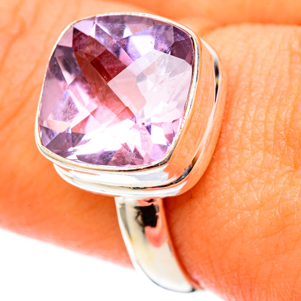 Amethyst Rings handcrafted by Ana Silver Co - RING117716
