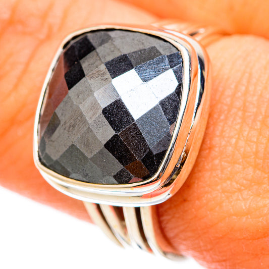 Hematite Rings handcrafted by Ana Silver Co - RING117728