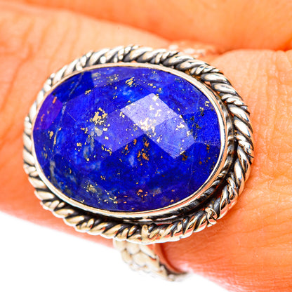 Lapis Lazuli Rings handcrafted by Ana Silver Co - RING117733