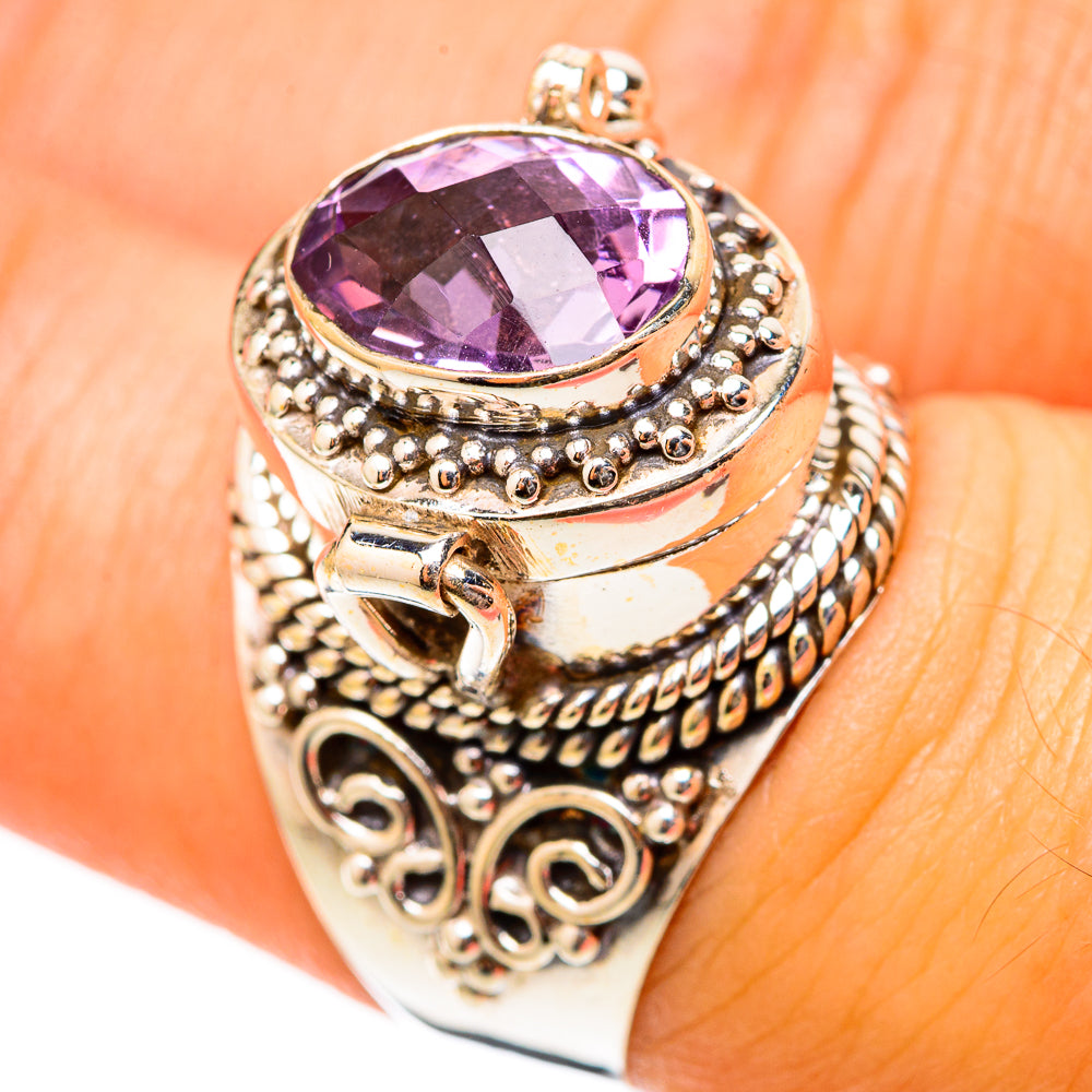 Amethyst Rings handcrafted by Ana Silver Co - RING117743