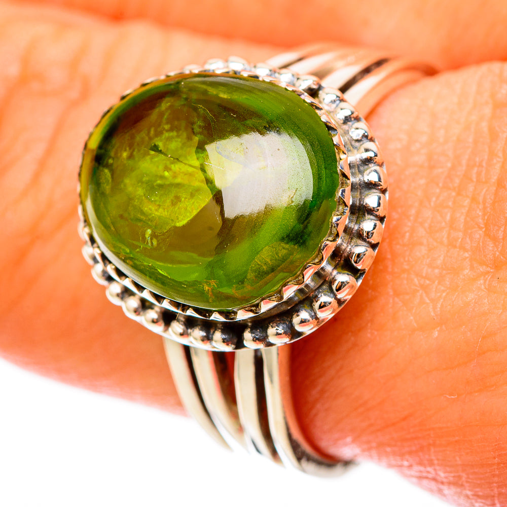 Peridot Rings handcrafted by Ana Silver Co - RING117766