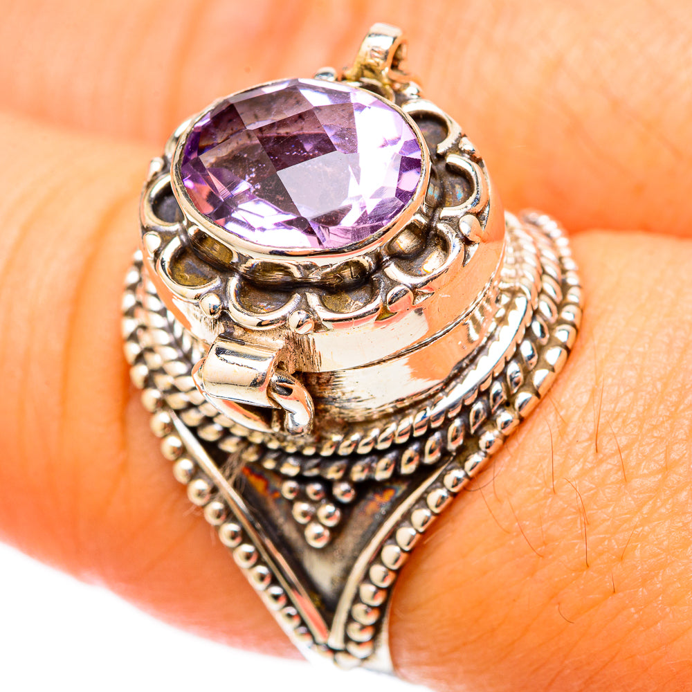 Amethyst Rings handcrafted by Ana Silver Co - RING117774