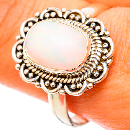 Ethiopian Opal Rings handcrafted by Ana Silver Co - RING117786