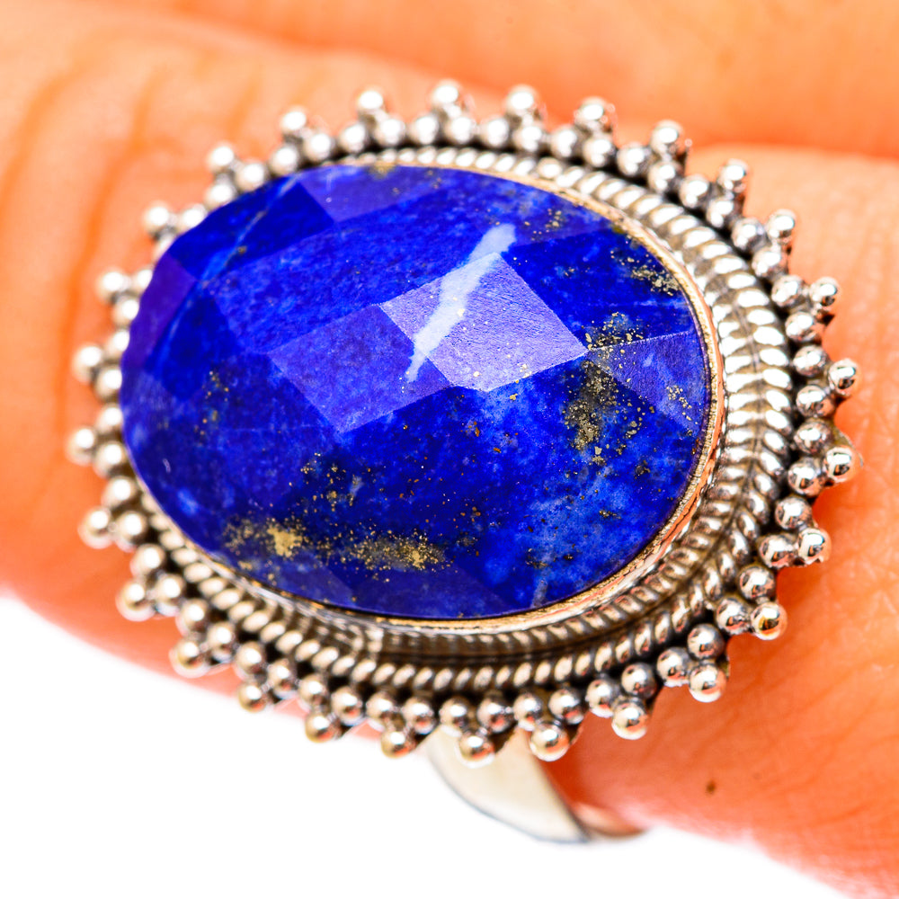 Lapis Lazuli Rings handcrafted by Ana Silver Co - RING117789