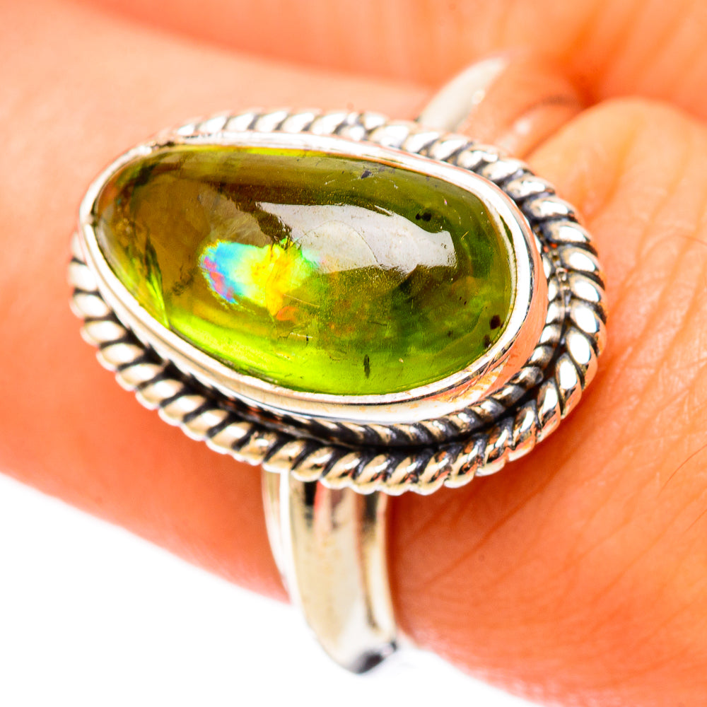 Peridot Rings handcrafted by Ana Silver Co - RING117794