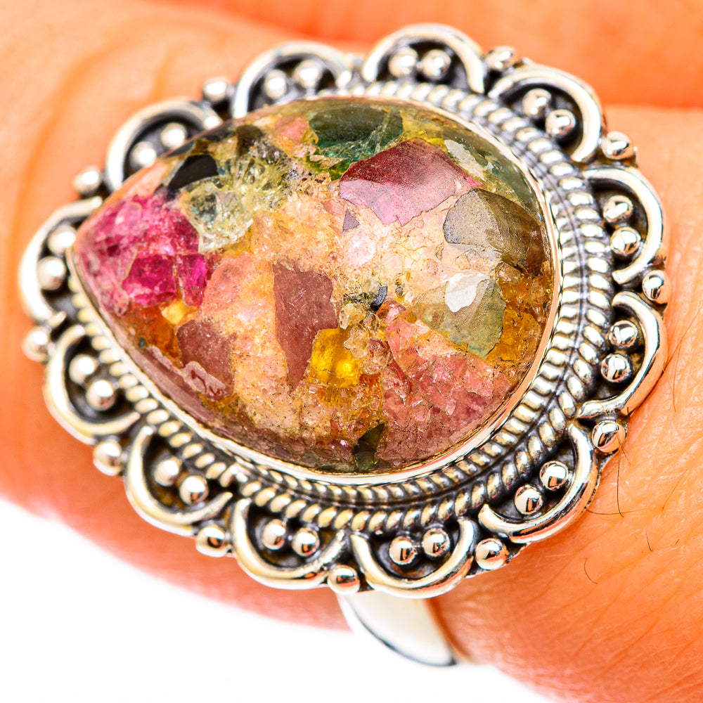 Tourmaline Rings handcrafted by Ana Silver Co - RING117798