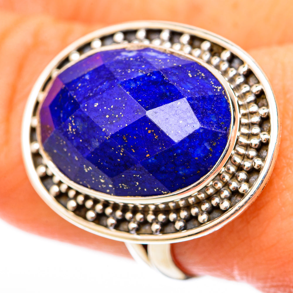 Lapis Lazuli Rings handcrafted by Ana Silver Co - RING117823