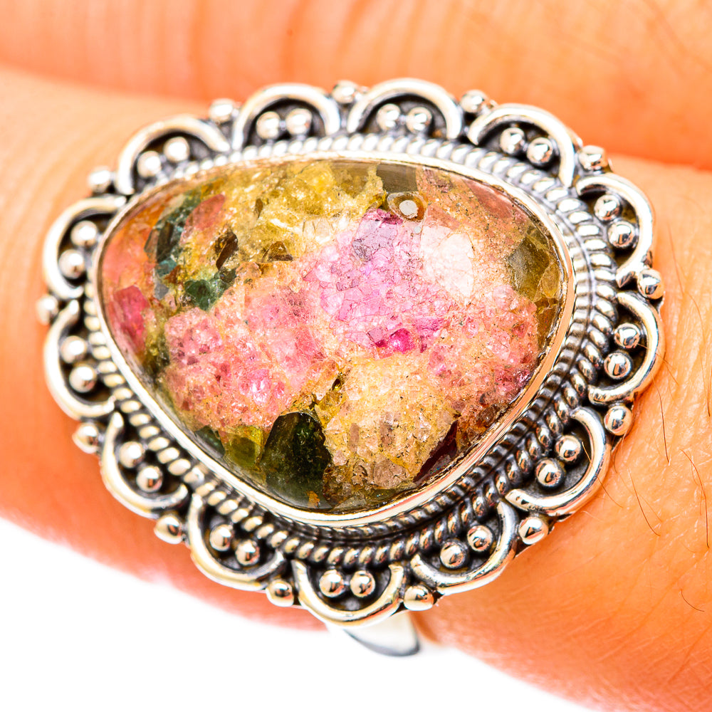 Tourmaline Rings handcrafted by Ana Silver Co - RING117829
