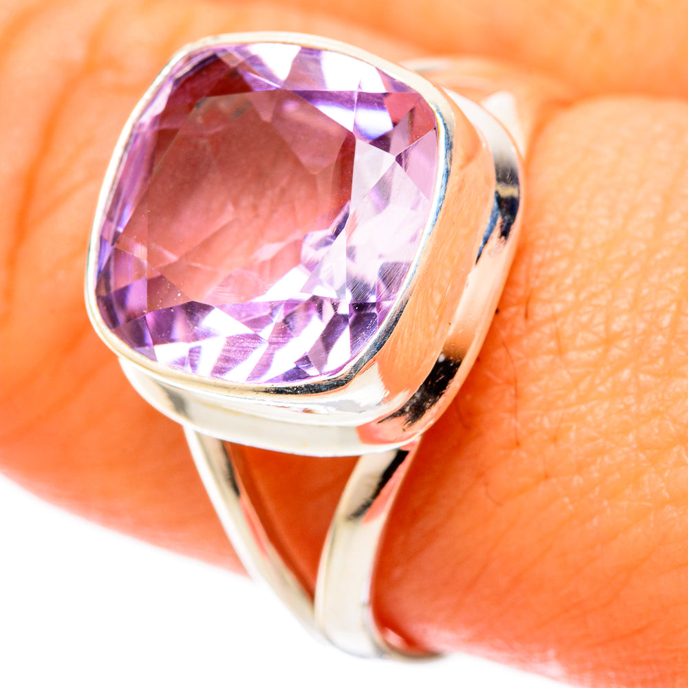 Amethyst Rings handcrafted by Ana Silver Co - RING117834