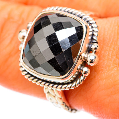 Hematite Rings handcrafted by Ana Silver Co - RING117841