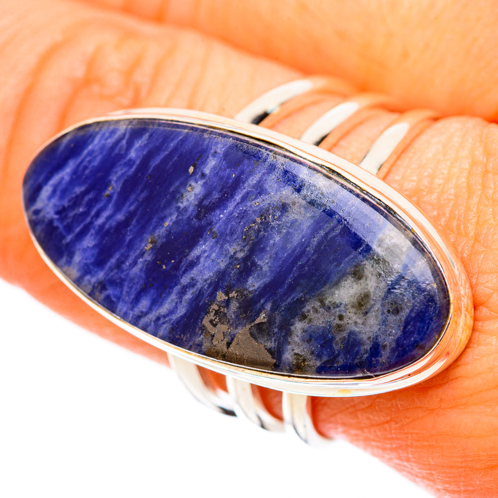 Sodalite Rings handcrafted by Ana Silver Co - RING117854