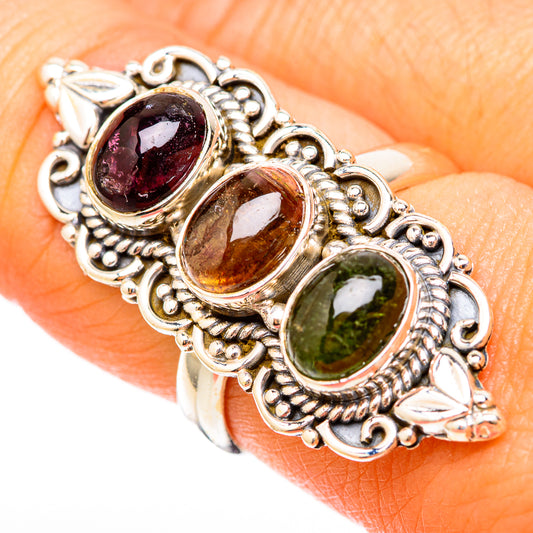 Tourmaline Rings handcrafted by Ana Silver Co - RING117875