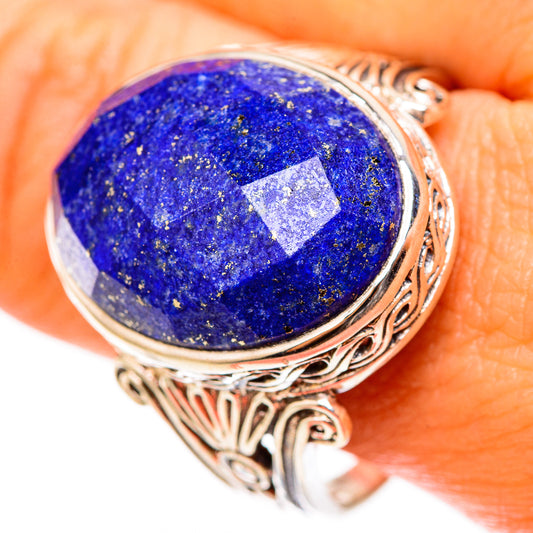 Lapis Lazuli Rings handcrafted by Ana Silver Co - RING117886