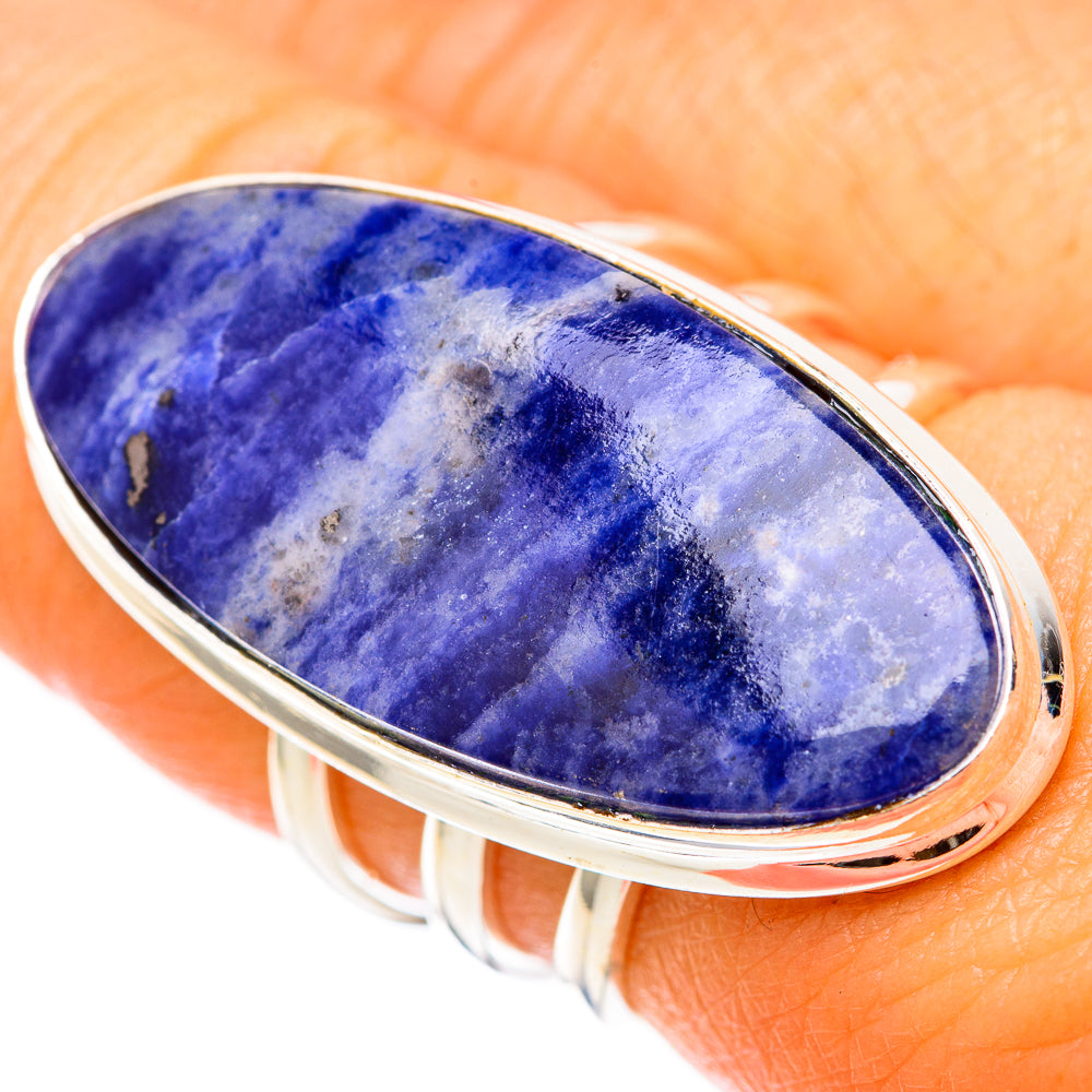Sodalite Rings handcrafted by Ana Silver Co - RING117887