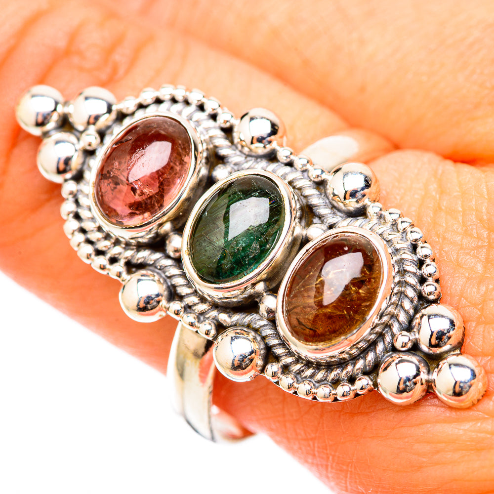 Tourmaline Rings handcrafted by Ana Silver Co - RING117908
