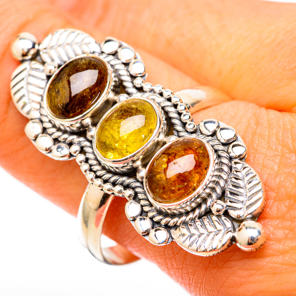 Tourmaline Rings handcrafted by Ana Silver Co - RING117921