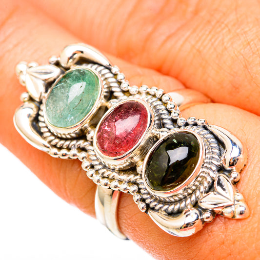 Tourmaline Rings handcrafted by Ana Silver Co - RING117963