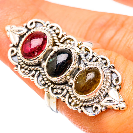 Tourmaline Rings handcrafted by Ana Silver Co - RING117988