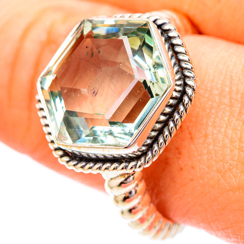 Blue Topaz Rings handcrafted by Ana Silver Co - RING118003