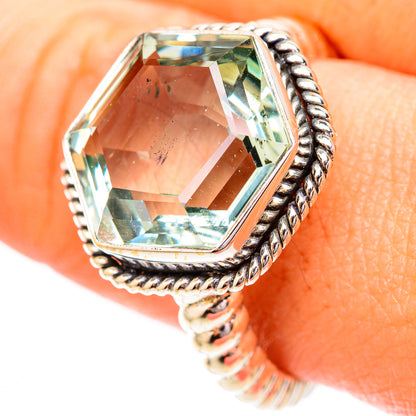 Blue Topaz Rings handcrafted by Ana Silver Co - RING118003