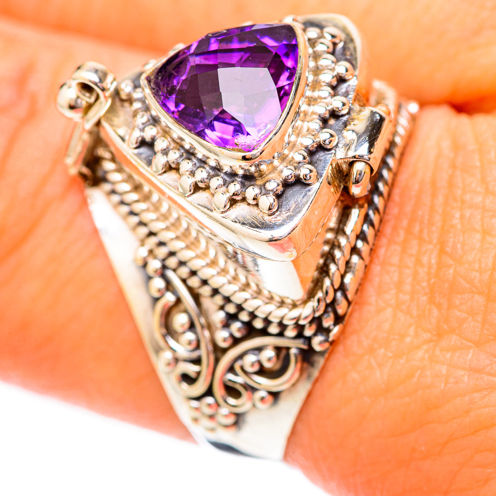 Amethyst Rings handcrafted by Ana Silver Co - RING118013