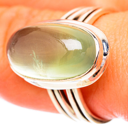 Prehnite Rings handcrafted by Ana Silver Co - RING118027