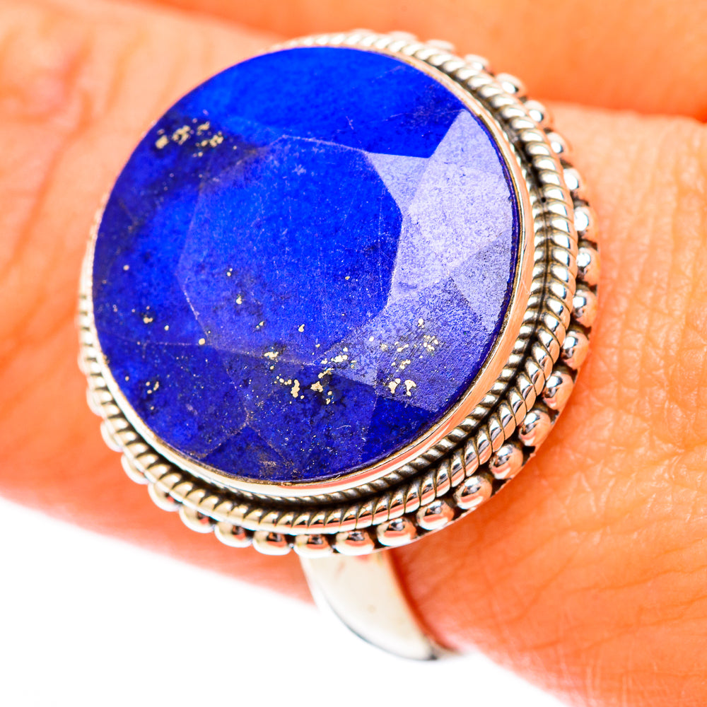 Lapis Lazuli Rings handcrafted by Ana Silver Co - RING118044