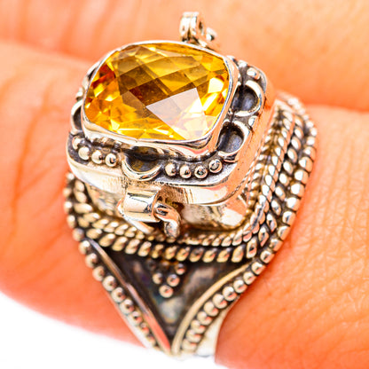 Citrine Rings handcrafted by Ana Silver Co - RING118050