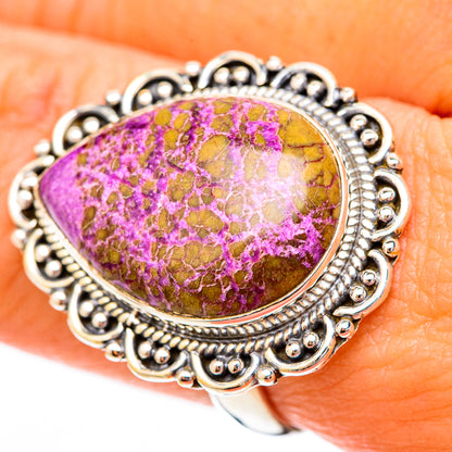 Stichtite Rings handcrafted by Ana Silver Co - RING118057