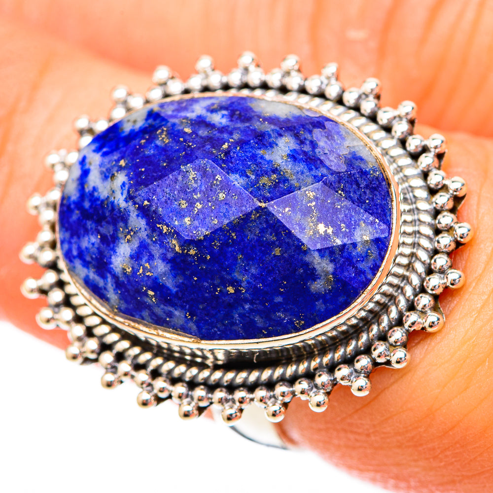 Lapis Lazuli Rings handcrafted by Ana Silver Co - RING118065