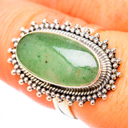 Prehnite Rings handcrafted by Ana Silver Co - RING118068