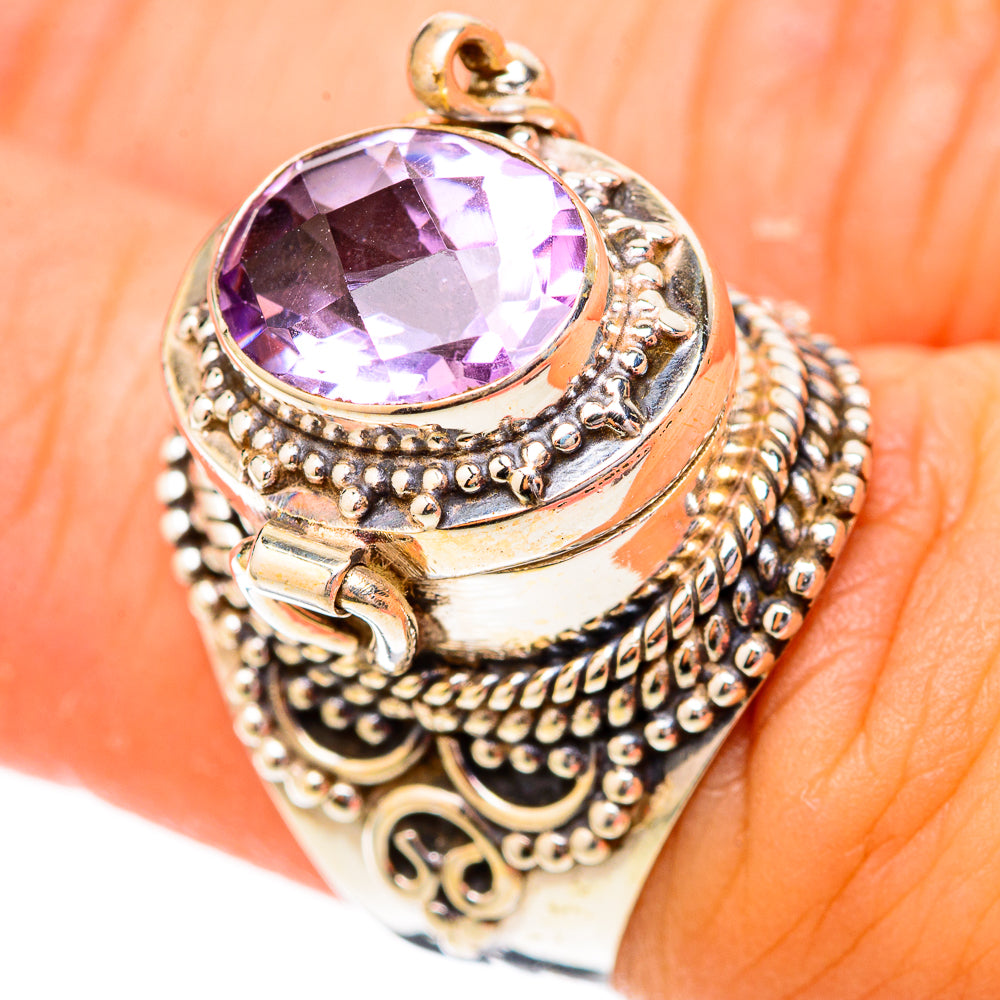 Amethyst Rings handcrafted by Ana Silver Co - RING118076