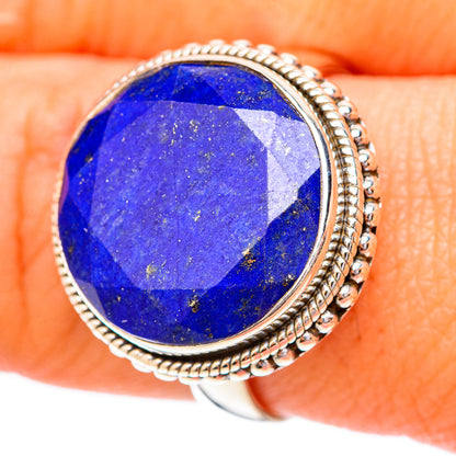 Lapis Lazuli Rings handcrafted by Ana Silver Co - RING118083