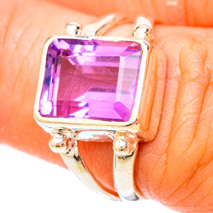 Amethyst Rings handcrafted by Ana Silver Co - RING118097