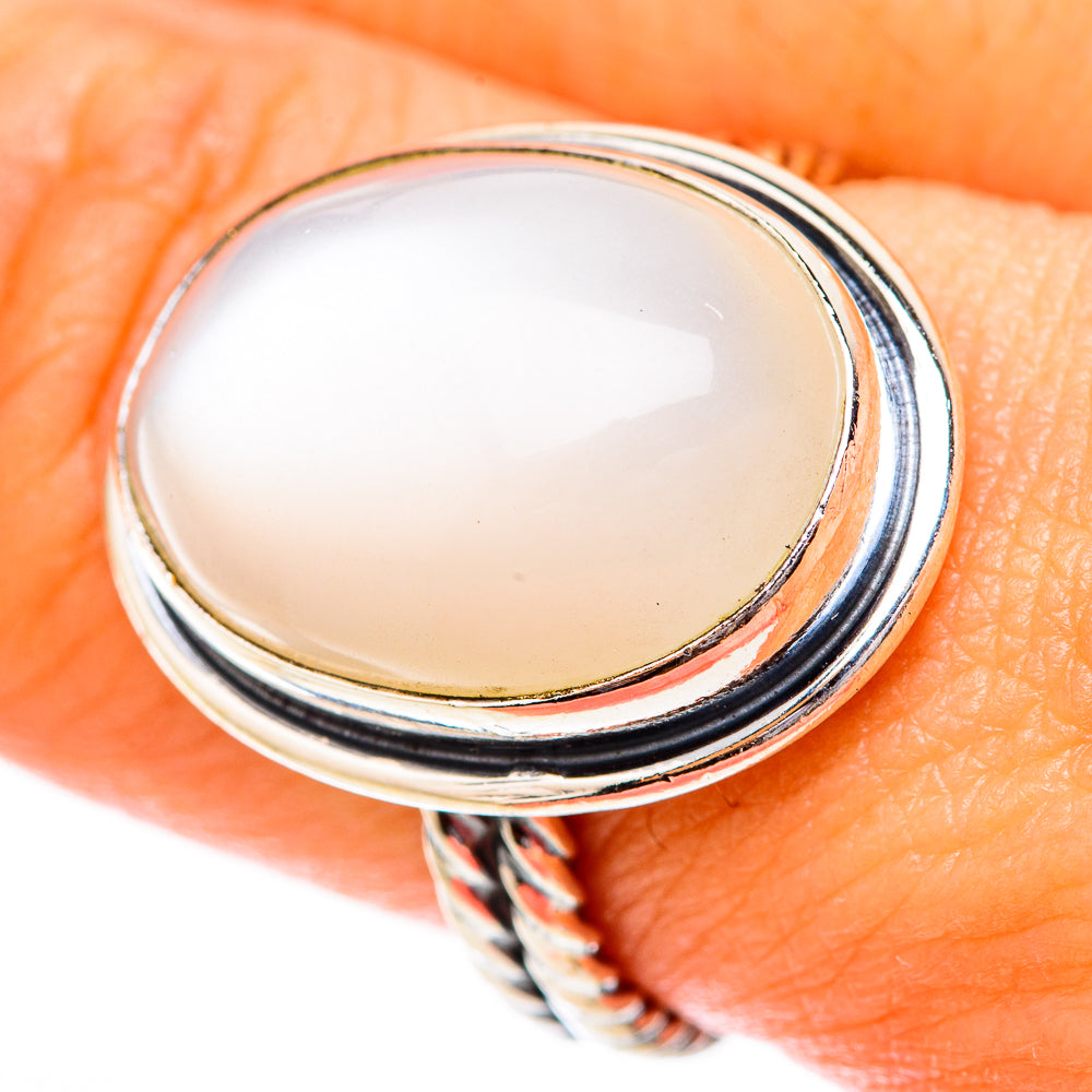 Moonstone Rings handcrafted by Ana Silver Co - RING118129