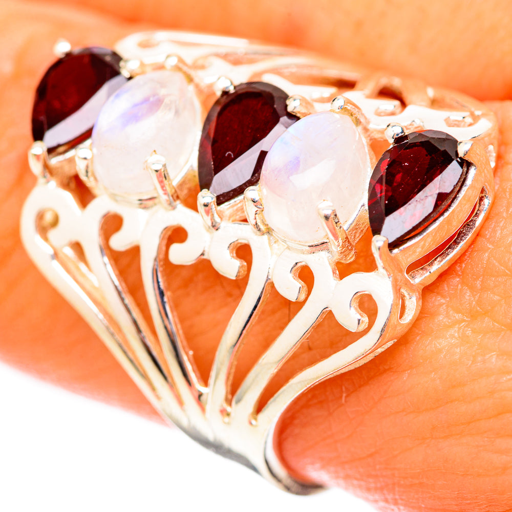 Garnet Rings handcrafted by Ana Silver Co - RING118150