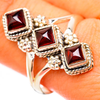 Garnet Rings handcrafted by Ana Silver Co - RING118151