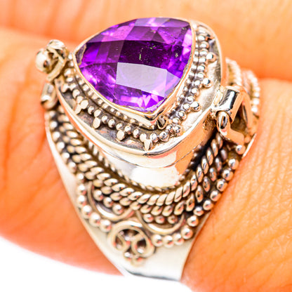 Amethyst Rings handcrafted by Ana Silver Co - RING118152