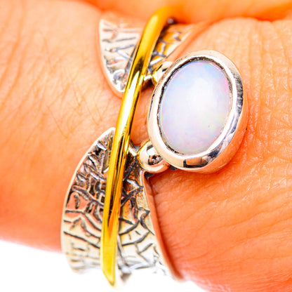 Ethiopian Opal Rings handcrafted by Ana Silver Co - RING118158