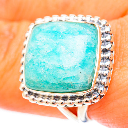 Amazonite Rings handcrafted by Ana Silver Co - RING118165