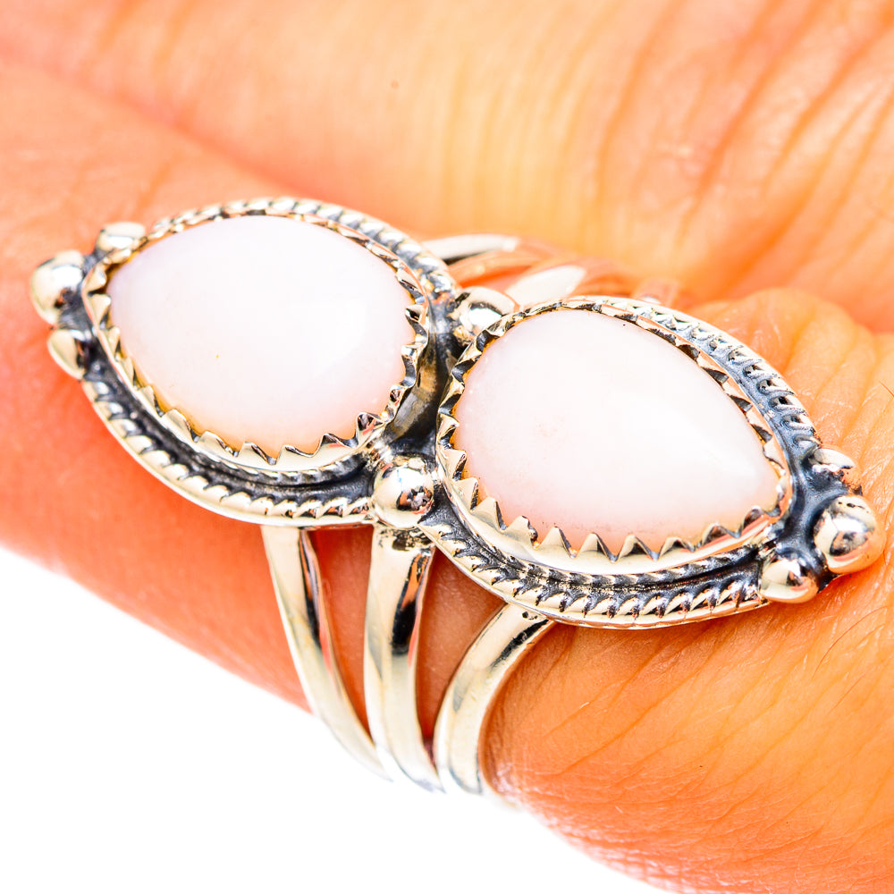 Ethiopian Opal Rings handcrafted by Ana Silver Co - RING118176