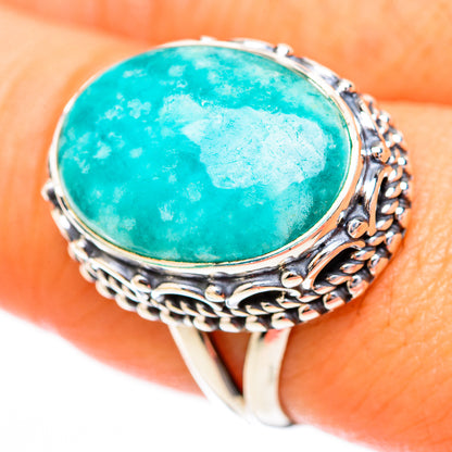 Amazonite Rings handcrafted by Ana Silver Co - RING118184
