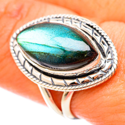 Labradorite Rings handcrafted by Ana Silver Co - RING118188