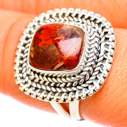 Moroccan Agate Rings handcrafted by Ana Silver Co - RING118190