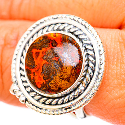 Moroccan Agate Rings handcrafted by Ana Silver Co - RING118191