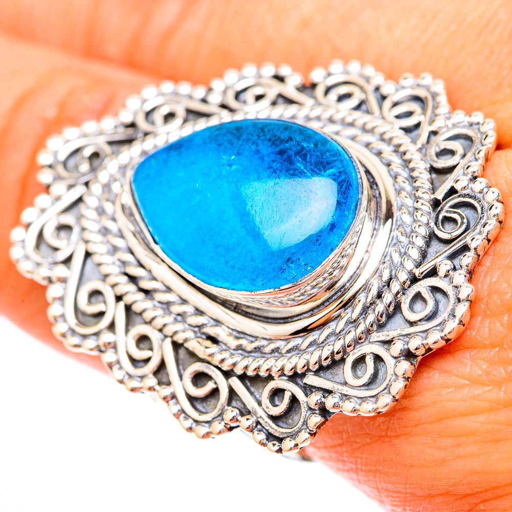 Apatite Rings handcrafted by Ana Silver Co - RING118202