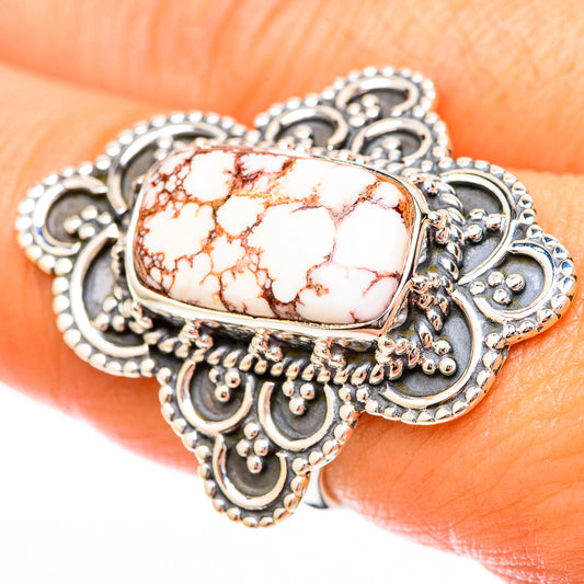 Wild Horse Jasper Rings handcrafted by Ana Silver Co - RING118215