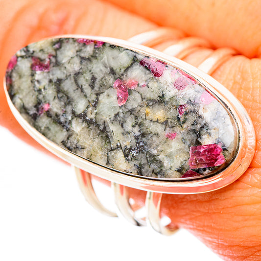 Russian Eudialyte Rings handcrafted by Ana Silver Co - RING118222